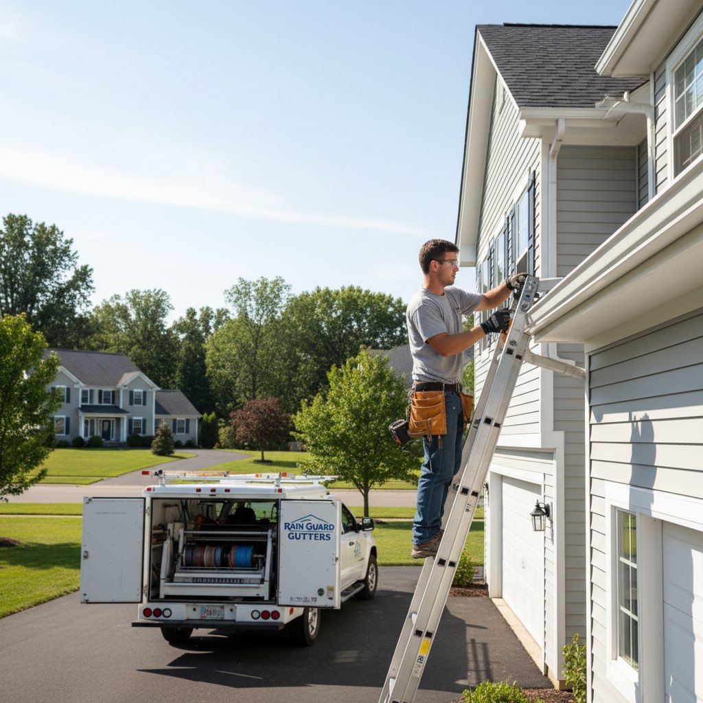 Concrete tile roof installation on a residential home in Tampa, FL